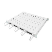 Estante Digitus con guía pasacables SKU DN-97680, fabricado en metal de alta resistencia para organización de cables en racks de servidores.