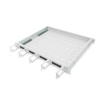 Estante Digitus con guía pasacables SKU DN-97680, fabricado en metal de alta resistencia para organización de cables en racks de servidores.