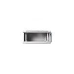 Digitus DN-W19 04U/450, armario rack de pared 4U en color gris claro, SKU DN-W19 04U/450