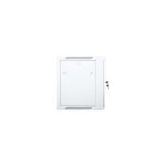 Armario rack de pared para equipos de red con capacidad de 9 unidades, en color gris claro, modelo DN-W19 09U/450 de Digitus