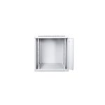 Armario rack de pared Digitus DN-W19 12U/450 gris con capacidad de 12U y profundidad de 450mm