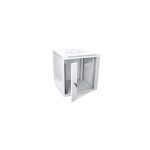 Armario rack de pared Digitus DN-W19 12U/600 en color gris claro, ideal para equipos de red y servidores
