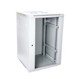 Digitus DN-W19 18U/600, armario rack de 18 unidades, independiente, color gris, SKU DN-W19 18U/600