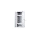 Imagen del armario rack de pared Digitus DN-WD19 15U/600, en color gris claro, con capacidad de 15 unidades.