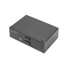 Digitus Conmutador KVM DS-12851 para 2 monitores con salida DP y puertos USB