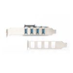 Tarjeta exprés de 4 puertos de Digitus, versión PCI 3.0, SKU DS-30221-1
