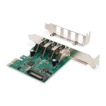 Tarjeta exprés de 4 puertos de Digitus, versión PCI 3.0, SKU DS-30221-1
