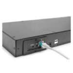 Imagen del Conmutador modular KVM de 8 puertos marca Digitus, modelo DS-72213, ideal para administrar múltiples servidores
