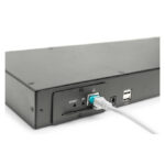 Digitus conmutador modular Cat.5 KVM, 8 puertos, modelo DS-72216. Dispositivo para conmutar múltiples computadoras.