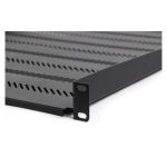 Imagen del Digitus TN-19-550-1U-BK, una estantería de bastidor de 1U para rack, SKU TN-19-550-1U-BK