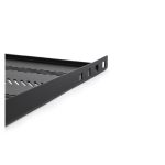 Imagen del Digitus TN-19-550-1U-BK, una estantería de bastidor de 1U para rack, SKU TN-19-550-1U-BK
