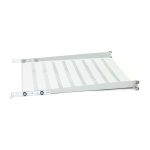 Imagen del accesorio de bastidor Rackshelf Digitus TN-19-550-1U-GY, ideal para racks de servidores y equipos de red con almacenamiento robusto