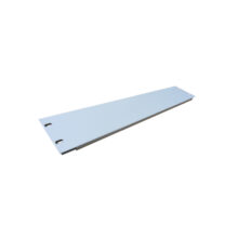 Placa de relleno para bastidor Digitus modelo TN-19-M2U-GY, accesorio de alta calidad para gestión de cables en racks de servidores.