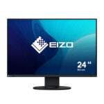 EIZO FlexScan EV2410R-BK, pantalla LCD de 24.1 pulgadas, resolución WUXGA 1920 x 1200, color negro, SKU EV2410R-BK