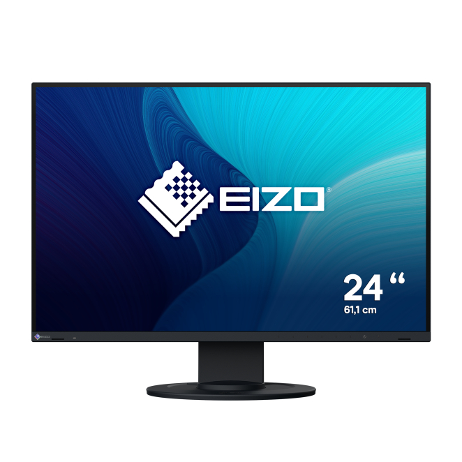 EIZO FlexScan EV2410R-BK pantalla LCD WUXGA 24.1 pulgadas EIZO FlexScan EV2410R-BK, pantalla LCD de 24.1 pulgadas, resolución WUXGA 1920 x 1200, color negro, SKU EV2410R-BK