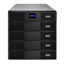 Sistema de alimentación ininterrumpida Eaton 9E2000IR con doble conversión, capacidad de 2 kVA y 1800 W, 6 salidas AC