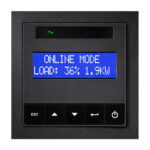 Eaton 9E6KIR sistema de alimentación ininterrumpida UPS de doble conversión en línea, 6 kVA, 5400 W, 1 salida AC