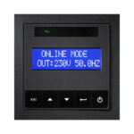 Eaton 9E6KIR sistema de alimentación ininterrumpida UPS de doble conversión en línea, 6 kVA, 5400 W, 1 salida AC