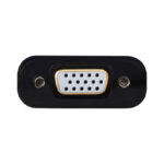 Adaptador de cable de vídeo Tripp Lite 0,15 m en color negro, conectores DisplayPort y VGA (HD15). SKU: P134-06N-VGA-V2