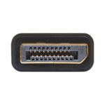 Adaptador de cable de vídeo Tripp Lite 0,15 m en color negro, conectores DisplayPort y VGA (HD15). SKU: P134-06N-VGA-V2