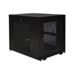 Gabinete Tripp Lite SR12UB de 12U, ideal para servidores, color negro, SKU SR12UB