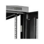 Gabinete Tripp Lite SR12UB de 12U, ideal para servidores, color negro, SKU SR12UB