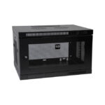 Gabinete de red Tripp Lite SRW6U Smartrack de 6U con diseño de bajo perfil y profundidad de switch, ideal para montaje en pared. SKU SRW6U