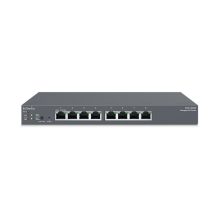 EnGenius ECS1008P switch gestionado L2 con 8 puertos Gigabit Ethernet (10/100/1000) y soporte de energía sobre Ethernet (PoE). SKU: ECS1008P