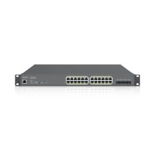 Switch EnGenius ECS1528FP gestionado L2, Gigabit Ethernet 10/100/1000, con soporte PoE y negro. SKU: ECS1528FP