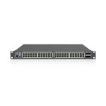 Imagen del EnGenius ECS1552P, un switch gestionado L2+ Gigabit Ethernet con PoE, color gris. SKU: ECS1552P