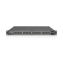 Imagen del EnGenius ECS1552P, un switch gestionado L2+ Gigabit Ethernet con PoE, color gris. SKU: ECS1552P