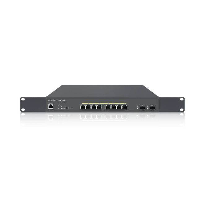 EnGenius ECS2510FP switch Gestionado L2+ 2.5G Ethernet (100/1000/2500) Energía sobre Ethernet (PoE) Negro 1 EnGenius ECS2510FP switch gestionado L2+ 2.5G Ethernet