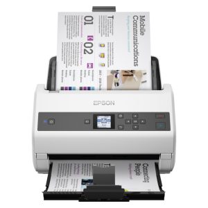 Epson WorkForce DS-970 escáner de alta velocidad con alimentador automático que permite digitalizar documentos a gran velocidad. SKU: B11B251401