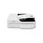 Epson WorkForce DS-1760WN Escáner plano con alimentador automático de documentos, resolución 1200 x 1200 DPI, compatible con A4, negro y blanco. SKU B11B274401