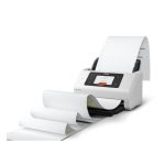 Escáner Epson WorkForce DS-900WN con alimentación por hojas, resolución de 600 x 600 DPI, tamaño A4, color blanco. SKU: B11B276401.