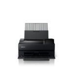 Impresora de gran formato Epson SureColor SC-P700 con resolución de 5760 x 1440 DPI, Wifi, inyección de tinta a color, tamaño A3 y conectividad Ethernet. SKU: C11CH38402