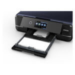 Imagen de la impresora multifunción Epson Expression Photo XP-970 con capacidad de impresión de alta resolución, SKU C11CH45402