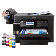 Imagen de la impresora inalámbrica Epson EcoTank ET-16650 para impresión A3 y sistema de tanque de tinta recargable, SKU C11CH71401