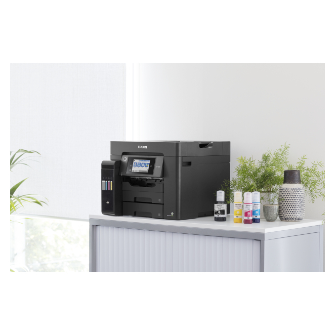 Epson EcoTank L6570 Laser 1200 x 2400 DPI 32 ppm Wifi 3 Epson EcoTank L6570 en oficina moderna