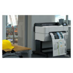 Epson SureColor SC-T3405 wireless printer with stand, SKU C11CJ55301A0. Ideal for high-quality printing with wireless connectivity.