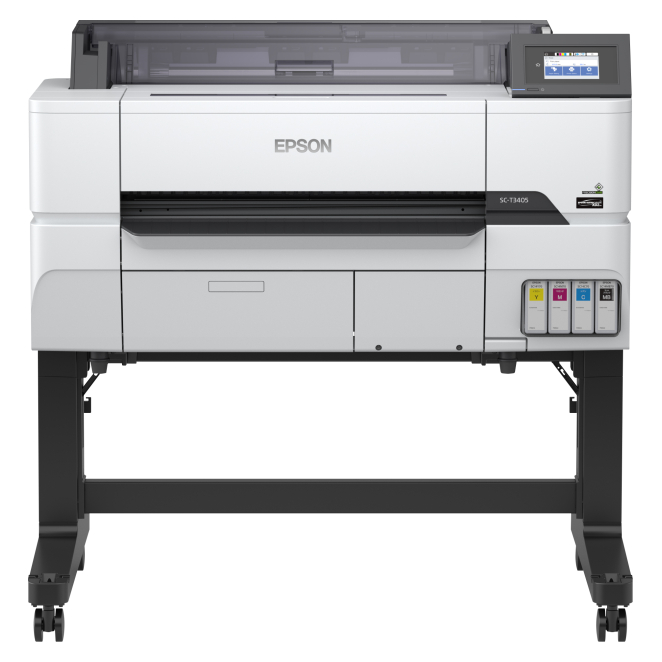 Epson SureColor SC-T3405 Wireless Printer with Stand for Efficient Printing Epson SureColor SC-T3405 wireless printer with stand, SKU C11CJ55301A0. Ideal for high-quality printing with wireless connectivity.