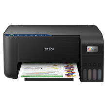 Epson EcoTank ET-2861 inyección de tinta A4 con resolución de 5760 x 1440 DPI, velocidad de impresión de 33 ppm y conectividad Wifi. SKU: C11CJ67429