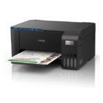 Epson EcoTank ET-2861 inyección de tinta A4 con resolución de 5760 x 1440 DPI, velocidad de impresión de 33 ppm y conectividad Wifi. SKU: C11CJ67429