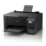 Impresora de inyección de tinta Epson EcoTank ET-2864 con resolución de 5760 x 1440 DPI, 33 ppm y conectividad Wifi. SKU: C11CJ67432.
