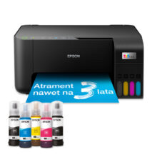 Impresora Epson EcoTank L3270 de inyección de tinta con resolución de 5760 x 1440 DPI, impresión a 33 ppm y conectividad Wifi. SKU: C11CJ67434