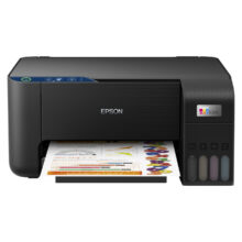 Epson EcoTank L3231, impresora de inyección de tinta con resolución de 5760 x 1440 DPI y velocidad de 33 ppm. SKU: C11CJ68408