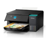 Impresora Epson EcoTank ET-2950, inyección de tinta A4, resolución 4800 x 1200 DPI, velocidad 33 ppm, con conectividad Wifi. SKU: C11CL41404