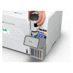 Imagen de la impresora multifunción Epson EcoTank L6376 con capacidad A4, resolución de 4800 x 1200 DPI, velocidad de impresión de 35 ppm, y conectividad Wifi. SKU C11CL43404.