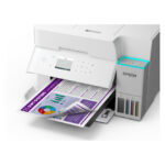 Imagen de la impresora multifunción Epson EcoTank L6376 con capacidad A4, resolución de 4800 x 1200 DPI, velocidad de impresión de 35 ppm, y conectividad Wifi. SKU C11CL43404.