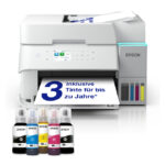 Epson EcoTank ET-3956, impresora de inyección de tinta, resolución 4800 x 1200 DPI, velocidad 35 ppm, con WiFi. SKU C11CL43411